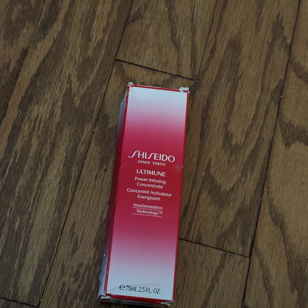 Shiseido Ultimune in Red and White Packaging